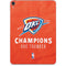 2025 NBA Champions Oklahoma City Thunder Apple iPad Pro Skin