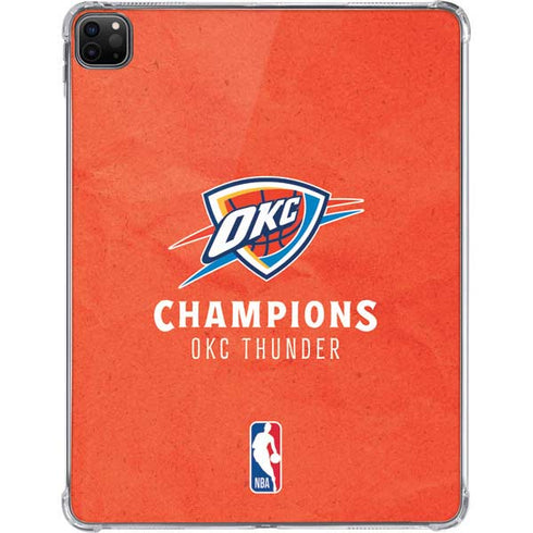 2025 NBA Champions Oklahoma City Thunder iPad Pro 11in (2024) Clear Case