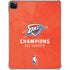 2025 NBA Champions Oklahoma City Thunder iPad Pro 11in (2024) Clear Case