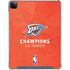 2025 NBA Champions Oklahoma City Thunder iPad Cases