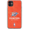 2025 NBA Champions Oklahoma City Thunder iPhone 11 Clear Case