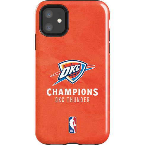 2025 NBA Champions Oklahoma City Thunder iPhone 11 Impact Case