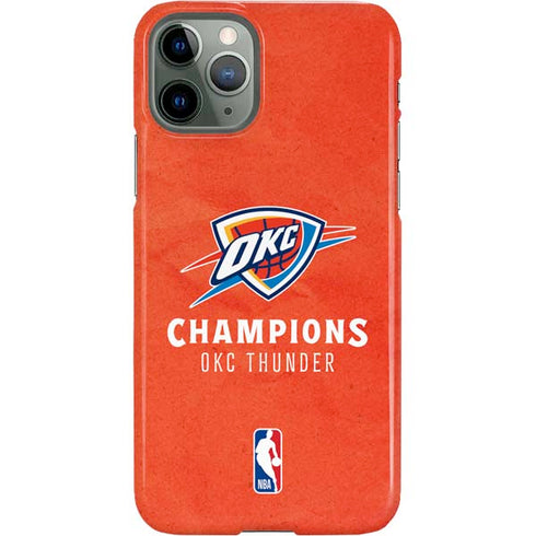2025 NBA Champions Oklahoma City Thunder iPhone 11 Pro Lite Case