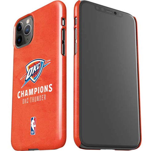 2025 NBA Champions Oklahoma City Thunder iPhone 11 Pro Lite Case