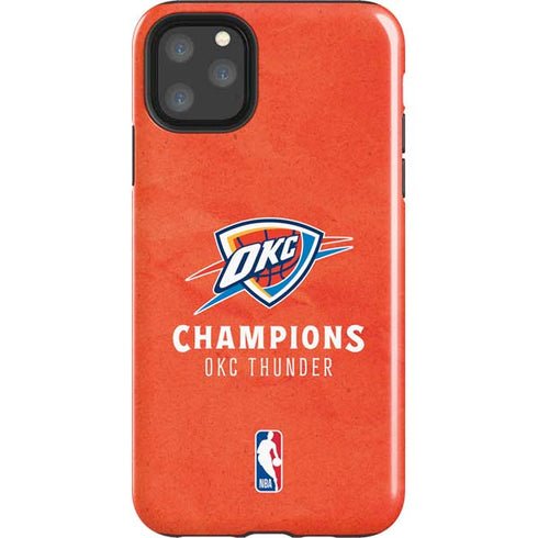 2025 NBA Champions Oklahoma City Thunder iPhone Cases