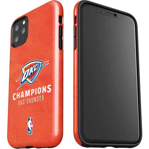2025 NBA Champions Oklahoma City Thunder iPhone 11 Pro Max Impact Case
