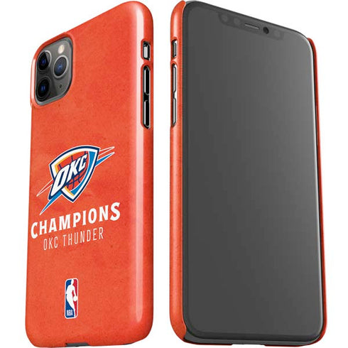 2025 NBA Champions Oklahoma City Thunder iPhone 11 Pro Max Lite Case
