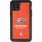 2025 NBA Champions Oklahoma City Thunder iPhone 11 Pro Max Waterproof Case