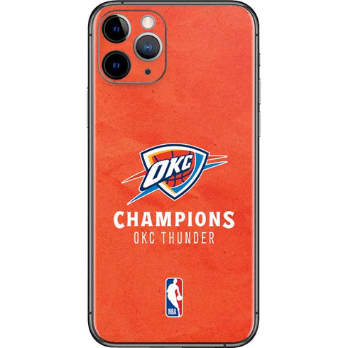 2025 NBA Champions Oklahoma City Thunder iPhone 11 Pro Skin