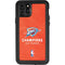 2025 NBA Champions Oklahoma City Thunder iPhone 11 Pro Waterproof Case