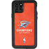 2025 NBA Champions Oklahoma City Thunder iPhone 11 Pro Waterproof Case