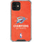 2025 NBA Champions Oklahoma City Thunder iPhone 12 Mini Clear Case