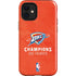 2025 NBA Champions Oklahoma City Thunder iPhone 12 Mini Impact Case