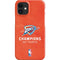 2025 NBA Champions Oklahoma City Thunder iPhone 12 Mini Lite Case