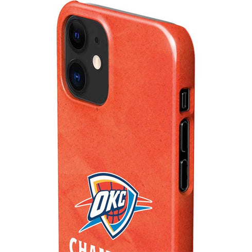 2025 NBA Champions Oklahoma City Thunder iPhone 12 Mini Lite Case
