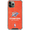 2025 NBA Champions Oklahoma City Thunder iPhone 12 Pro Max Clear Case