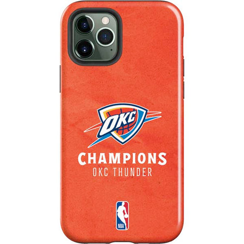 2025 NBA Champions Oklahoma City Thunder iPhone 12 Pro Max Impact Case