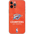 2025 NBA Champions Oklahoma City Thunder iPhone 12 Pro Max Skin