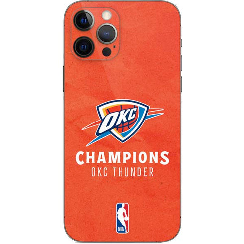 2025 NBA Champions Oklahoma City Thunder iPhone 12 Pro Skin