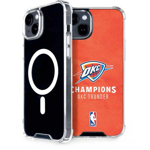 2025 NBA Champions Oklahoma City Thunder iPhone 13 MagSafe Case