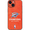 2025 NBA Champions Oklahoma City Thunder iPhone 13 Mini Skin