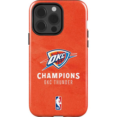 2025 NBA Champions Oklahoma City Thunder iPhone 13 Pro Impact Case