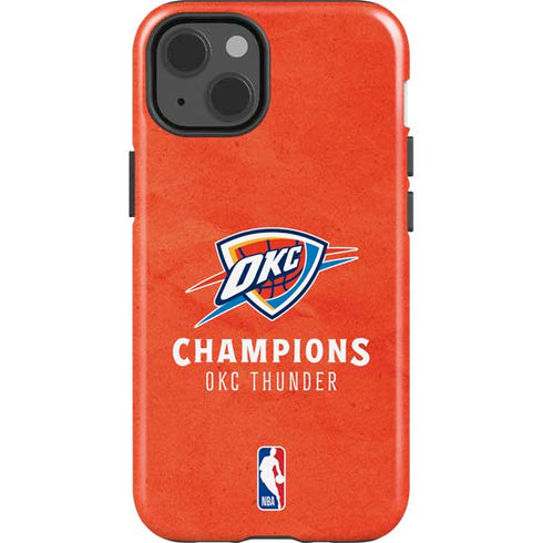 2025 NBA Champions Oklahoma City Thunder iPhone 14 Impact Case