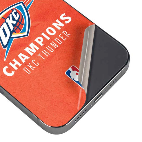 2025 NBA Champions Oklahoma City Thunder iPhone 14 Pro Skin