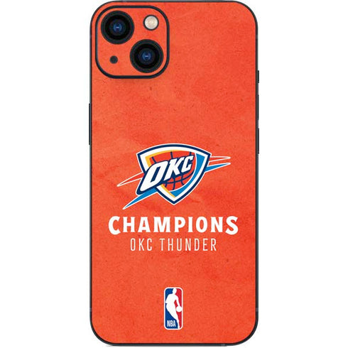 2025 NBA Champions Oklahoma City Thunder iPhone Skins