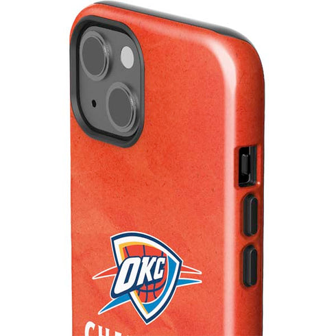 2025 NBA Champions Oklahoma City Thunder iPhone 15 Impact Case