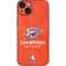 2025 NBA Champions Oklahoma City Thunder iPhone 15 Plus Skin
