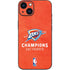 2025 NBA Champions Oklahoma City Thunder iPhone 15 Plus Skin