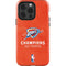 2025 NBA Champions Oklahoma City Thunder iPhone 15 Pro Impact Case