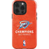 2025 NBA Champions Oklahoma City Thunder iPhone 15 Pro Impact Case