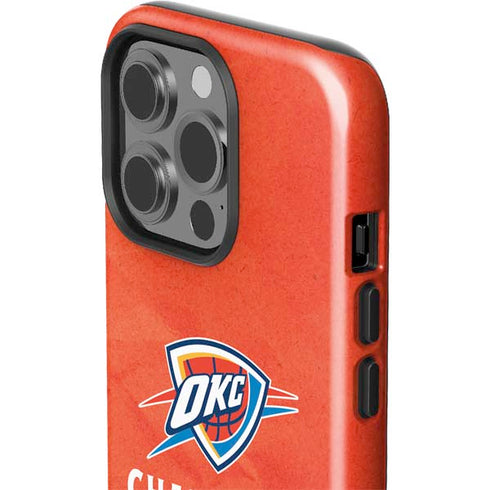 2025 NBA Champions Oklahoma City Thunder iPhone 15 Pro Impact Case
