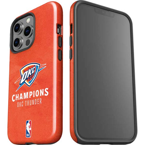2025 NBA Champions Oklahoma City Thunder iPhone 15 Pro Impact Case
