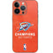 2025 NBA Champions Oklahoma City Thunder iPhone 15 Pro Skin