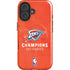 2025 NBA Champions Oklahoma City Thunder iPhone 16 Magsafe Impact Case