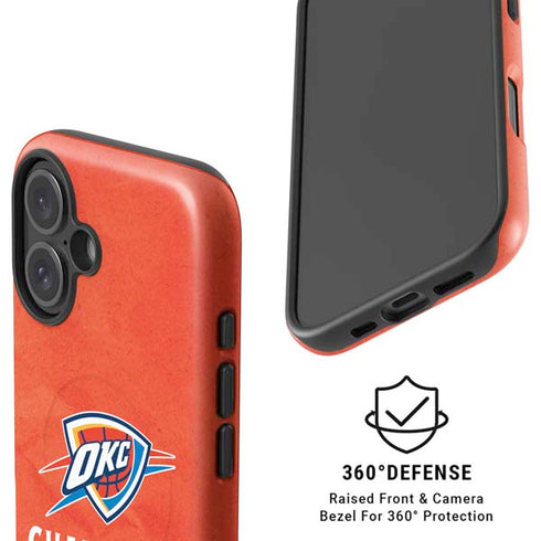 2025 NBA Champions Oklahoma City Thunder iPhone 16 Magsafe Impact Case