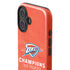 2025 NBA Champions Oklahoma City Thunder iPhone 16 Plus Impact Case
