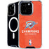 2025 NBA Champions Oklahoma City Thunder iPhone 16 Pro MagSafe Case