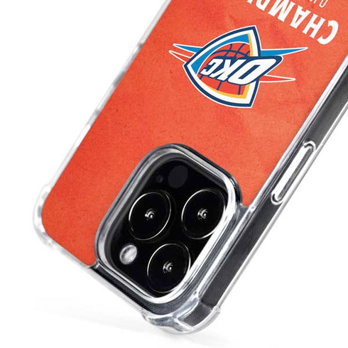 2025 NBA Champions Oklahoma City Thunder iPhone 16 Pro MagSafe Case