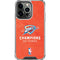 2025 NBA Champions Oklahoma City Thunder iPhone 16 Pro Max Clear Case