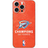 2025 NBA Champions Oklahoma City Thunder iPhone 16 Pro Max Skin