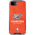 2025 NBA Champions Oklahoma City Thunder iPhone 16e Clear Case