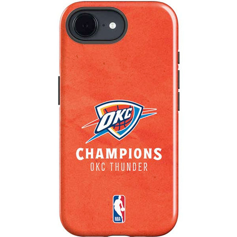 2025 NBA Champions Oklahoma City Thunder iPhone 16e Impact Case