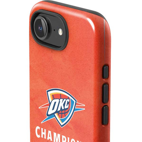 2025 NBA Champions Oklahoma City Thunder iPhone 16e Impact Case