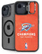 2025 NBA Champions Oklahoma City Thunder iPhone 16e Kickstand Case