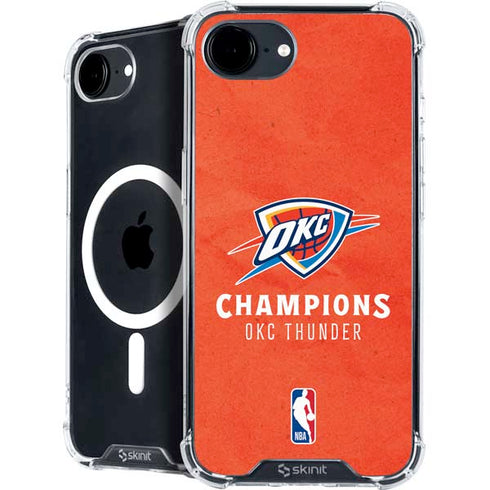 2025 NBA Champions Oklahoma City Thunder iPhone 16e MagSafe Case