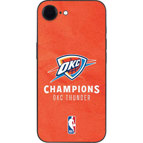 2025 NBA Champions Oklahoma City Thunder iPhone 16e Skin